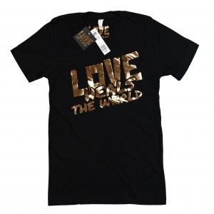 Assets - Rose Gold T-Shirt | 'Love Heals The World'