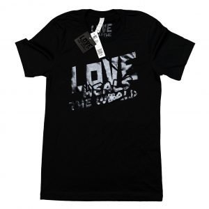 Assets - Carbon T-Shirt | 'Love Heals The World'
